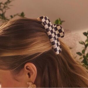 NEW! MacKenzie-Childs x Goody Large Claw Clip - Black